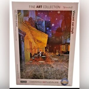 1000 Puzzle Vincent Van Gogh Café Terrace at Night Art Print eurographics puzzle